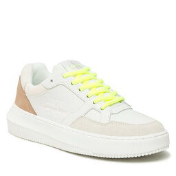 Calvin Klein Jeans Tenisice Calvin Klein Jeans Chunky Cupsole Fluo Contrast YW0YW00925 White/Safety Yellow 0K8