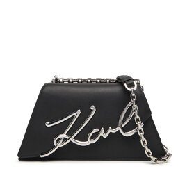 KARL LAGERFELD Táska KARL LAGERFELD A3W30138 Fekete
