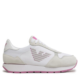 

Снікерcи Emporio Armani X3X179 XN823 S774 White/Pink/Lt.Silver, Білий