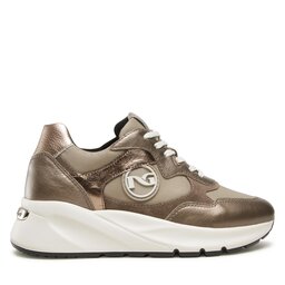 

Снікерcи Nero Giardini I205241D Brown 322, Золотий