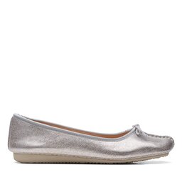 

Туфлі Clarks Freckle Ice 26170959 Silver Metallic, Срібний