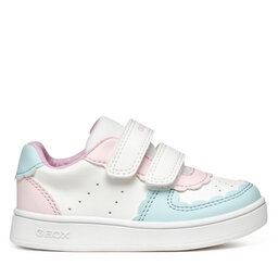 Geox Sneakersy Geox B Eclyper B555MA 000BC C1393 Bílá