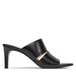 Calvin Klein Nazouváky Calvin Klein Heel Mule 70 - Lth 2 Straps HW0HW02460 Černá
