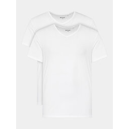 Mustang Mustang 2er-Set T-Shirts 1014664 Weiß Regular Fit
