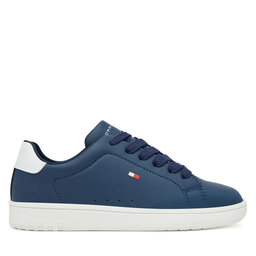 Tommy Hilfiger Sneakersy Tommy Hilfiger Low Cut Lace-Up T3X9-34073-1355X S Granatowy