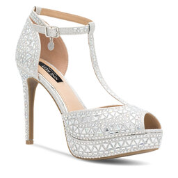 Nine West Sandale Nine West NISA SY015-1NW Srebrna