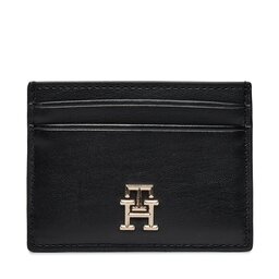 Tommy Hilfiger Custodie per carte di credito Tommy Hilfiger Th Central Cc And Coin Black BDS