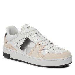 Calvin Klein Jeans Zapatillas Calvin Klein Jeans Basket Cupsole Lace Mix Nbs Sat YW0YW01446 Bright White/Black 01W