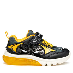 Geox Sneakersy Geox J Ciberdron J56LBC 0BC14 C0054 S Čierna