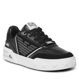 

Снікерcи EA7 Emporio Armani X7X006 XK296 N441 Black/White/Silver, Чорний