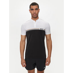 BOSS Boss Pólóing Pariq MB 6 50519864 Fekete Slim Fit