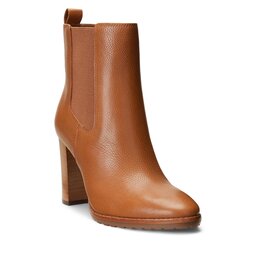 Lauren Ralph Lauren Členková obuv Lauren Ralph Lauren 802912285002 Deep Saddle Tan