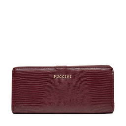 Puccini Голям дамски портфейл Puccini BLP837B Бордо