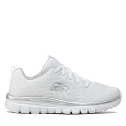 Skechers Sneakersy Skechers Get Connected 12615/WSL Bílá