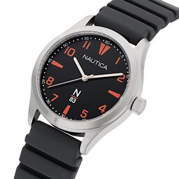 

Годинник Nautica NAPHBS401 Black/Black, Чорний
