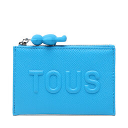 TOUS Mały Portfel Damski TOUS Monedero 2001844433 Blu