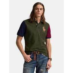 Polo Ralph Lauren Polo Ralph Lauren Pólóing 710958777001 Zöld Classic Fit