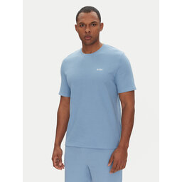 BOSS BOSS Spavaćiće Waffle T-Shirt 50535891 Svijetloplava Regular Fit
