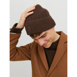

Шапкa Jack&Jones 12238524 Chocolate Brown 4260607, Коричневий