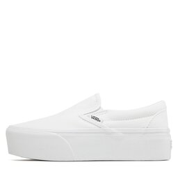 

Кросівки Vans Classic Slip-O VN0A7Q5RW001 Canvas True White, Білий