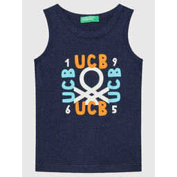 United Colors Of Benetton United Colors Of Benetton Felső 3I1XGH002 Sötétkék Regular Fit