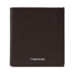 Calvin Klein Mały Portfel Męski Calvin Klein Minimalism Trifold 6Cc W/Coin K50K509624 GWR