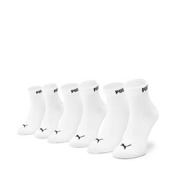 Puma Σετ 3 ζευγάρια κοντές κάλτσες unisex Puma 90793502 r. 43/46 Λευκό