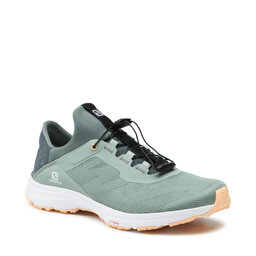 Salomon Обувки Salomon Amphib Bold 2 413043 20 V0 Green Milieu/Balsam Green/Almond Cream
