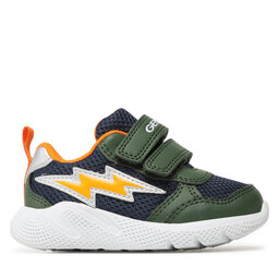 

Снікерcи Geox B Sprintye B. A B254UA 01454 C3231 M Dk Green/Orange, Зелений