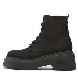 

Черевики туристичні Tommy Jeans Lace Up Festiv Boots EN0EN02133 Black 0GJ, Чорний