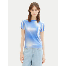 Tom Tailor Denim Tom Tailor Denim Marškinėliai 1035867 Mėlyna Boxy Fit