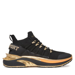 Plein Sport Sneakersy Plein Sport Runner Chrome Surfer PADS USC0579 STE003N Čierna