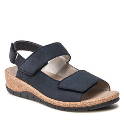 Rieker Szandál Rieker V7170-14 Blau