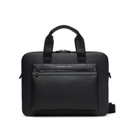 Tommy Hilfiger Brašna na notebook Tommy Hilfiger Th Monogram Computer Bag AM0AM13835 Černá
