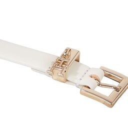 

Жіночий ремінь Tommy Hilfiger Th Feminine 2.0 AW0AW15374 Ancient White YBH, Білий