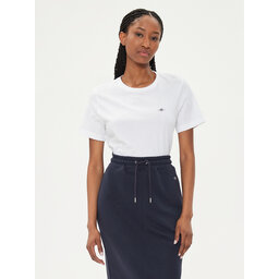 Gant Gant Póló Shield 4200200 Fehér Regular Fit