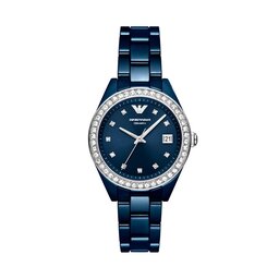 Emporio Armani Ρολόι Emporio Armani Ceramic AR70012 Navy/Navy