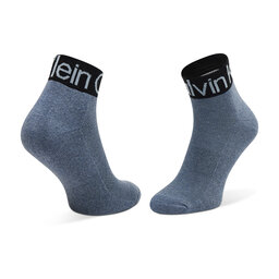 

Набір 3 пар високих чоловічих шкарпеток Calvin Klein 701218722 r.OS Navy/Denim Meiange 004, Cиній