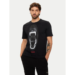HUGO HUGO Camiseta Dayaking 50523979 Negro Regular Fit