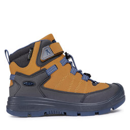 

Трекінгові черевики Keen Redwood Mid Wp 1023886 Harvest Gold/Vintage Indigo, Коричневий