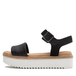 

Еспадрильї Clarks Lana Shore 261646274 Black Combi Lea, Чорний