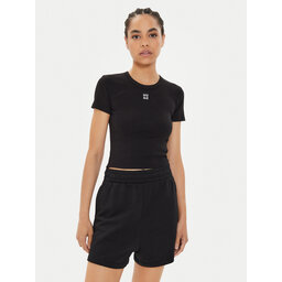 HUGO Hugo Marškinėliai Delanor 50512000 Juoda Slim Fit
