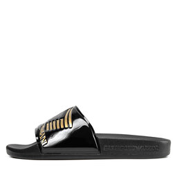 

Шльопанці EA7 Emporio Armani XCP001 XCC22 M631 Shiny Black/Gold, Чорний