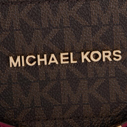 

Сумка MICHAEL Michael Kors Nouveau Hamilton 30F9G0HS3B Berry, Бордовий
