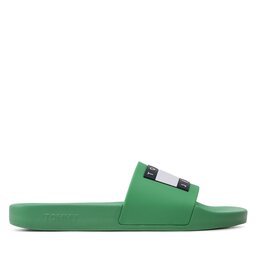 

Шльопанці Tommy Jeans Pool Slide Ess EM0EM01191 Coastal Green LY3, Зелений