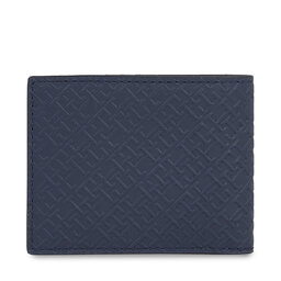 

Велике Чоловіче Портмоне Tommy Hilfiger Th Monogram Mini Cc Wallet AM0AM12175 Space Blue DW6, Cиній