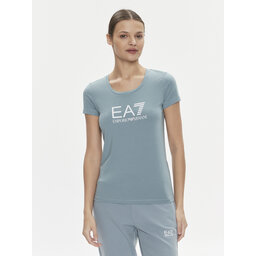 EA7 Emporio Armani EA7 Emporio Armani Футболка 8NTT66 TJFKZ 1533 Голубий Slim Fit