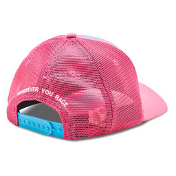 

Бейсболка Compressport Trucker Cap CU00008B Hot Pink/Hawaiian Ocean 378, Рожевий