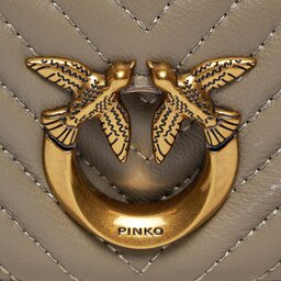 

Сумка Pinko Love Click Micro. AI 23-24 PCPL 100069 A0GK Beige I68Q, Сірий