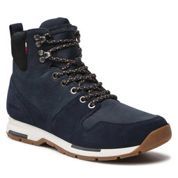 Tommy Hilfiger Botines planos Tommy Hilfiger Warm Outdoor Retro Mix Boot FM0FM04206 Desert Sky DW5